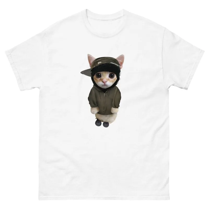 Yeat Cat Tonka T shirt Rapper Trendy 2Alive Twizzy Funny Streetwear Adult Regular Fit Crew Necked Tees