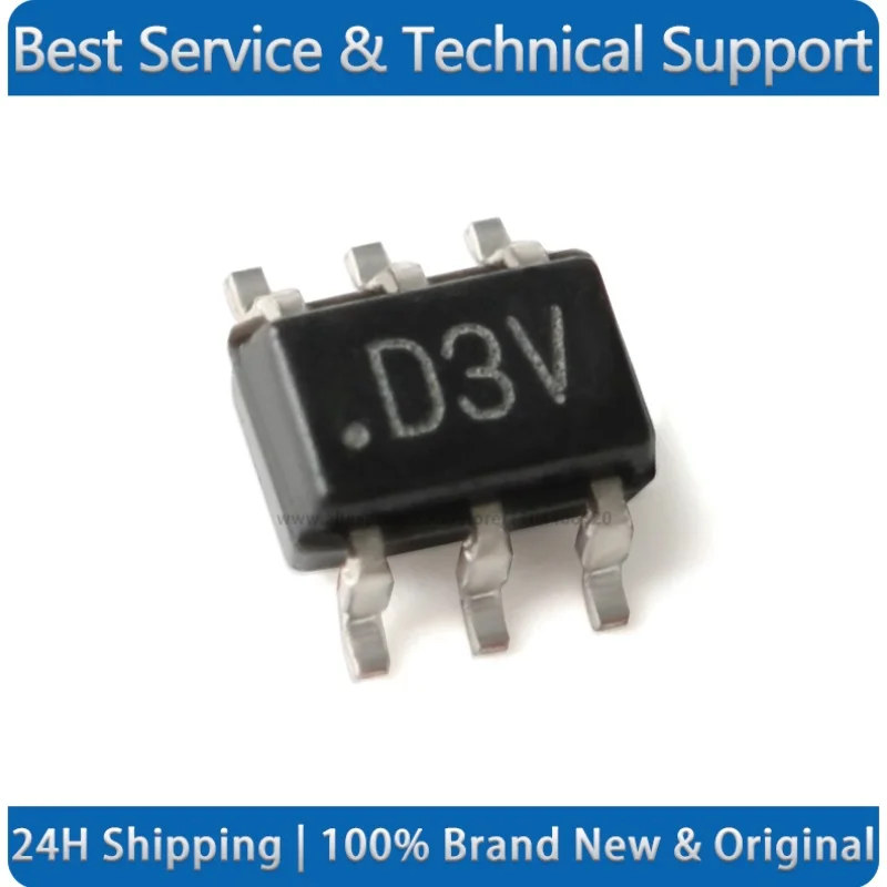 AD5601BKSZ-REEL7 silk screen D3V SOT-363 SC70-6 Digital to Analog Converters - DAC 8-Bit SPI SMD IC New Origin