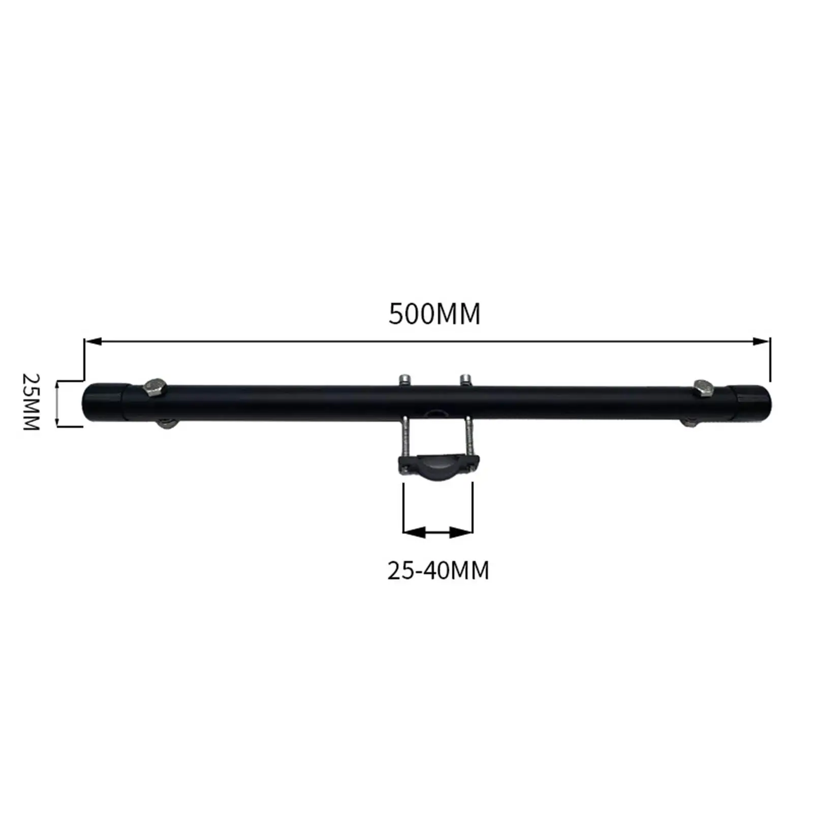 Auxiliary Passing Light Bracket Holder Durable Aluminum Alloy Indicator Bar for Motorcycle 250cc Cross