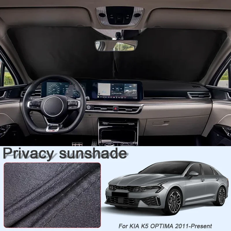 Car Window Privacy Sunshade For KIA K5 OPTIMA 2011-Present Anti UV Heat Insulation Sun Shield Interior Auto Accessories