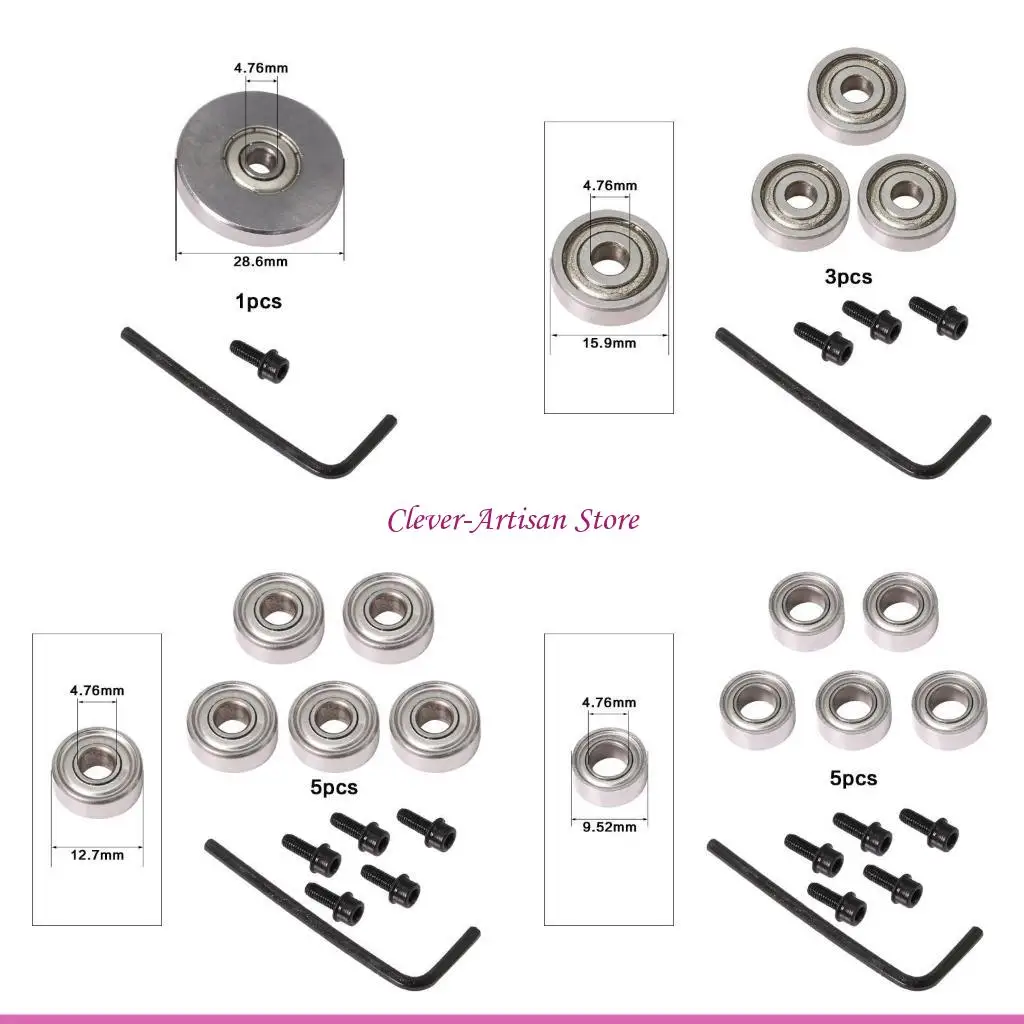 

E06B Durable Steel Bearings Accessories Fits for Milling Cutter Heads and Shank