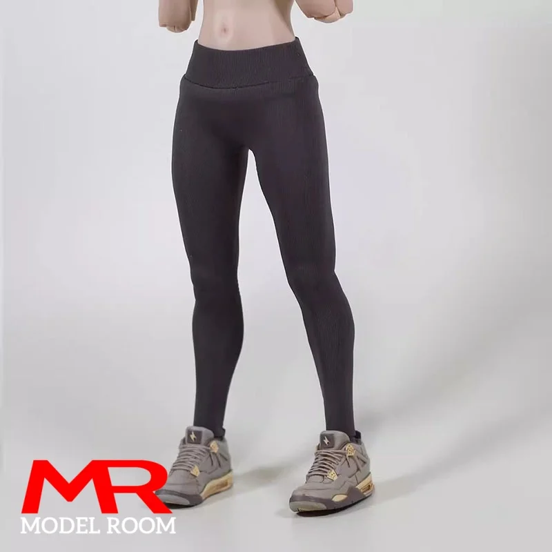 1/6 Damskie elastyczne spodnie sportowe do jogi, szorty rowerowe, model odzieży pasujący na lalkę 12 cali TBL S52 AT202 VCD01, figurka żołnierza