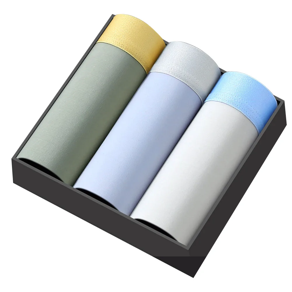 

For Daily Use Comfortable Shorts Breathable Underwear For Athletic Wear B C Comfortable Cotton Trunk Underwear 20 Spandex