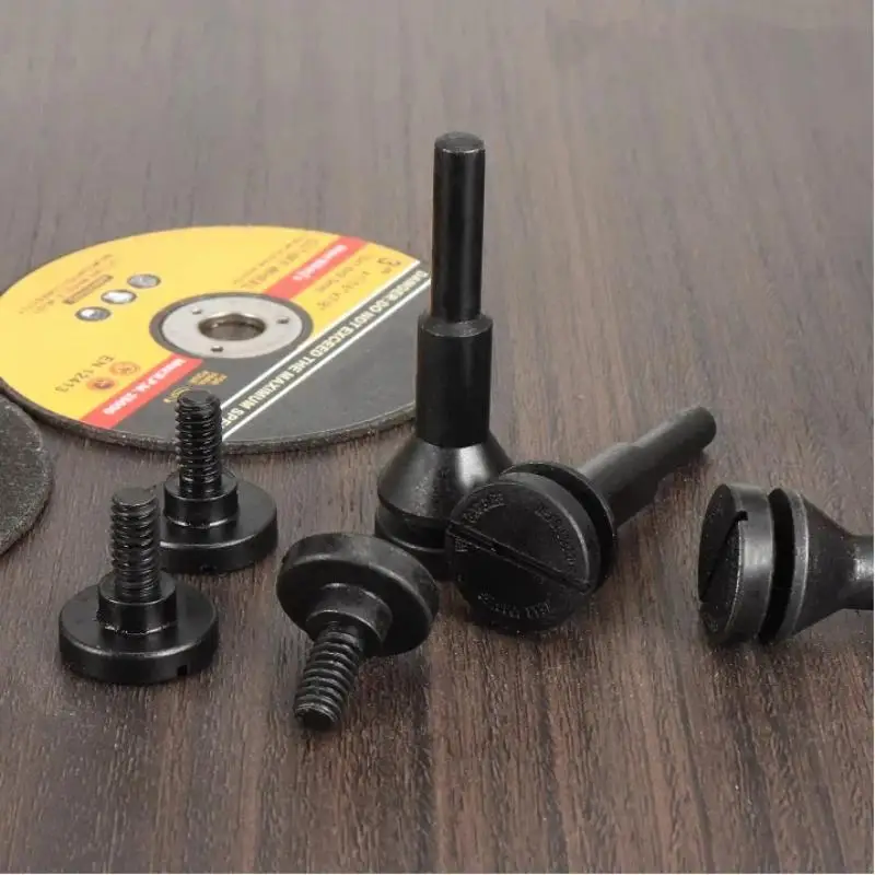 1Set Die Grinder Rotary Tool Mounting Mandrel 6Mm 10Mm Hole Cut Off Disc Grinding Wheel Accessory