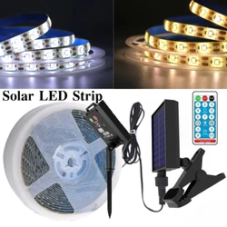 Solar Led Light Strip Outdoor Waterproof IP65 LED Strip 60 LEDs Garden String Lights LED Solar Street Garland For Decor Lighting