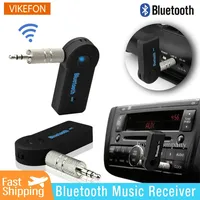 VIKEFON Bluetooth Audio Receiver Stereo 3.5mm Jack AUX Bluetooth Adapter MP3 Car Transmitter Wireless Speaker Headphone Adapter