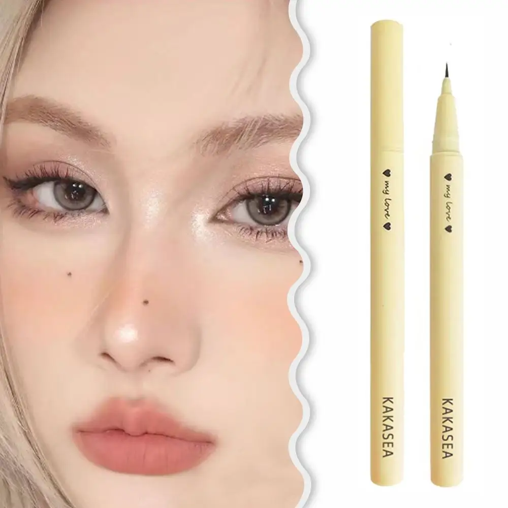 Długotrwały, odporny na rozmazywanie, ultracienki eyeliner w pisaku, wodoodporny eyeliner w płynie, idealny dla początkujących, odporny na pot eyeliner do makijażu J5Y6