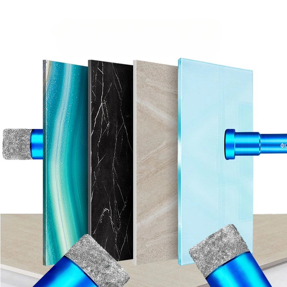 6mm 8mm 10mm 12mm 14mm 16mm Diamond Dry Core Welded Advanced Anhydrous Glass Drill Bits for Glass Granite Porcelain Tile Marble