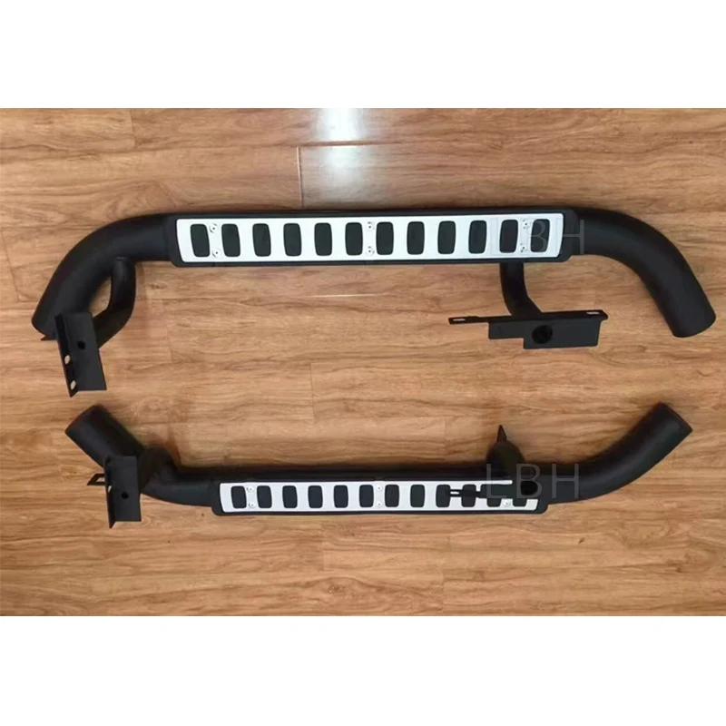 2 Doors/4 Doors Outside Side Step Pedal Bar Running Board Fit Old Defender 90/110 Side Pedals Car Accessories