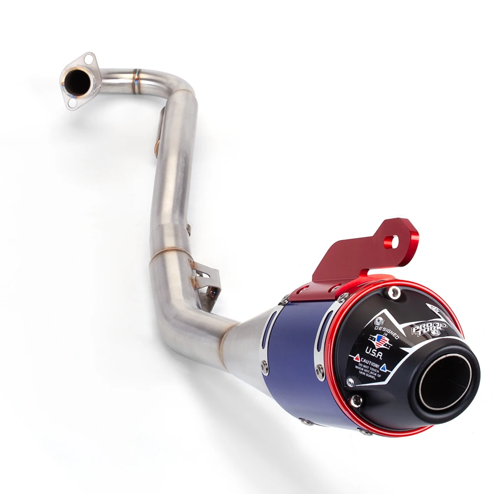 Motocross CRF150 CRF230 Complete Exhaust Muffler Pipes Dirt Bike Exhaust Pipe Full System For Honda CRF150F CRF230F