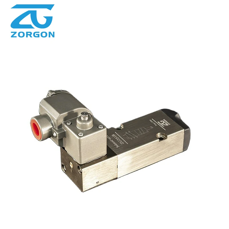 

3/2-way Flame-proof Solenoid Valves 220V 3/8" With External Air Connection Electric Aluminium alloy Solenoid Valve