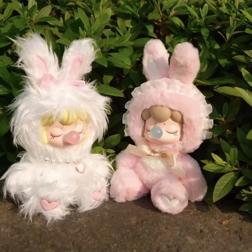 Authentic 2nd Generation Flash Plush Rabbit Blind Box Room Decoration Doll Vinyl Toy Gift For Girlfriend And Best Friends