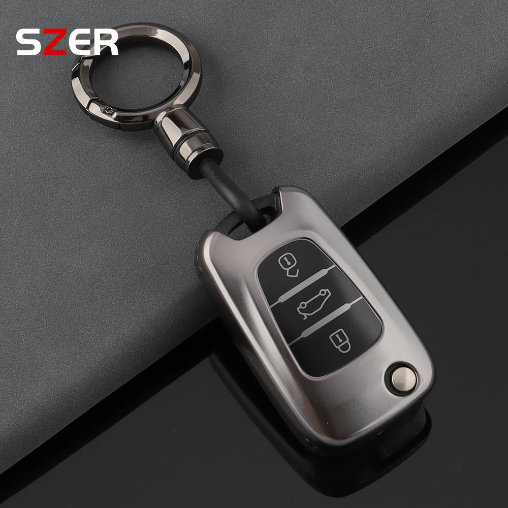 TPU Car Flip Key Case Cover Shell Fob For Hyundai I20 I30 Ix20 Ix35 Elantra Accent For KIA Sportage Rio 3 Soul Optima Ceed K5 K2 - view 6