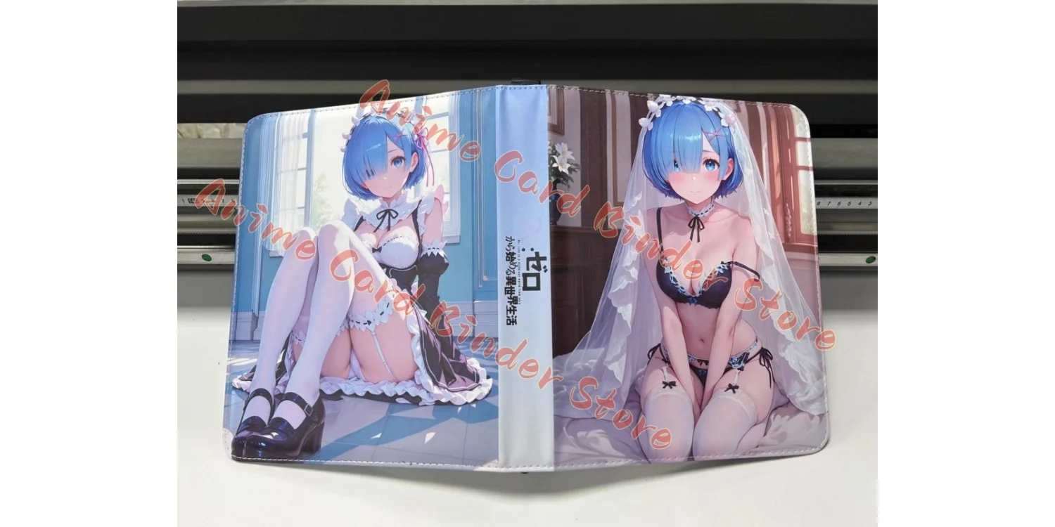 Reliure personnalisée Rem Binder, diverses options IP, 9 ou 4 cellules, grande capacité, personnalisation de la couverture d'album DIY avec photos, cadeaux exclusifs