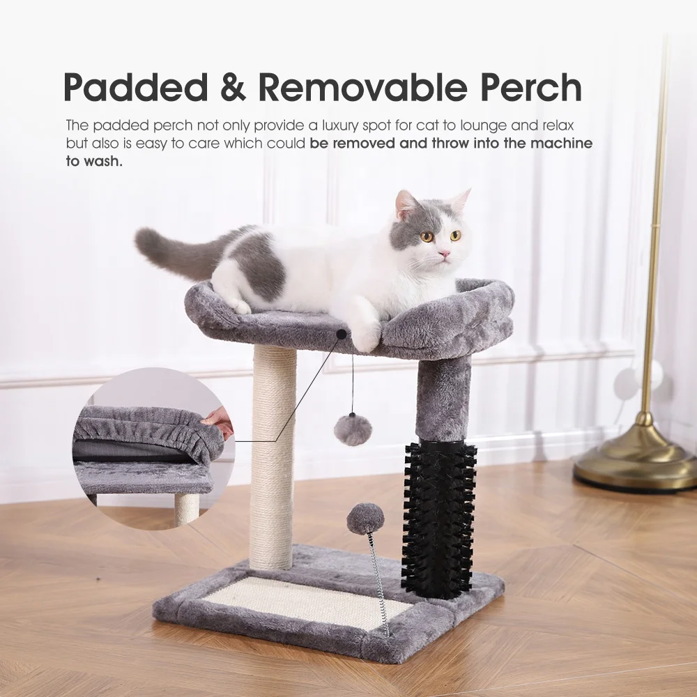 3 In 1 Design DIY Multiple Combination Soft Bass Sisal Back Scrape Small Pet Cat Tree