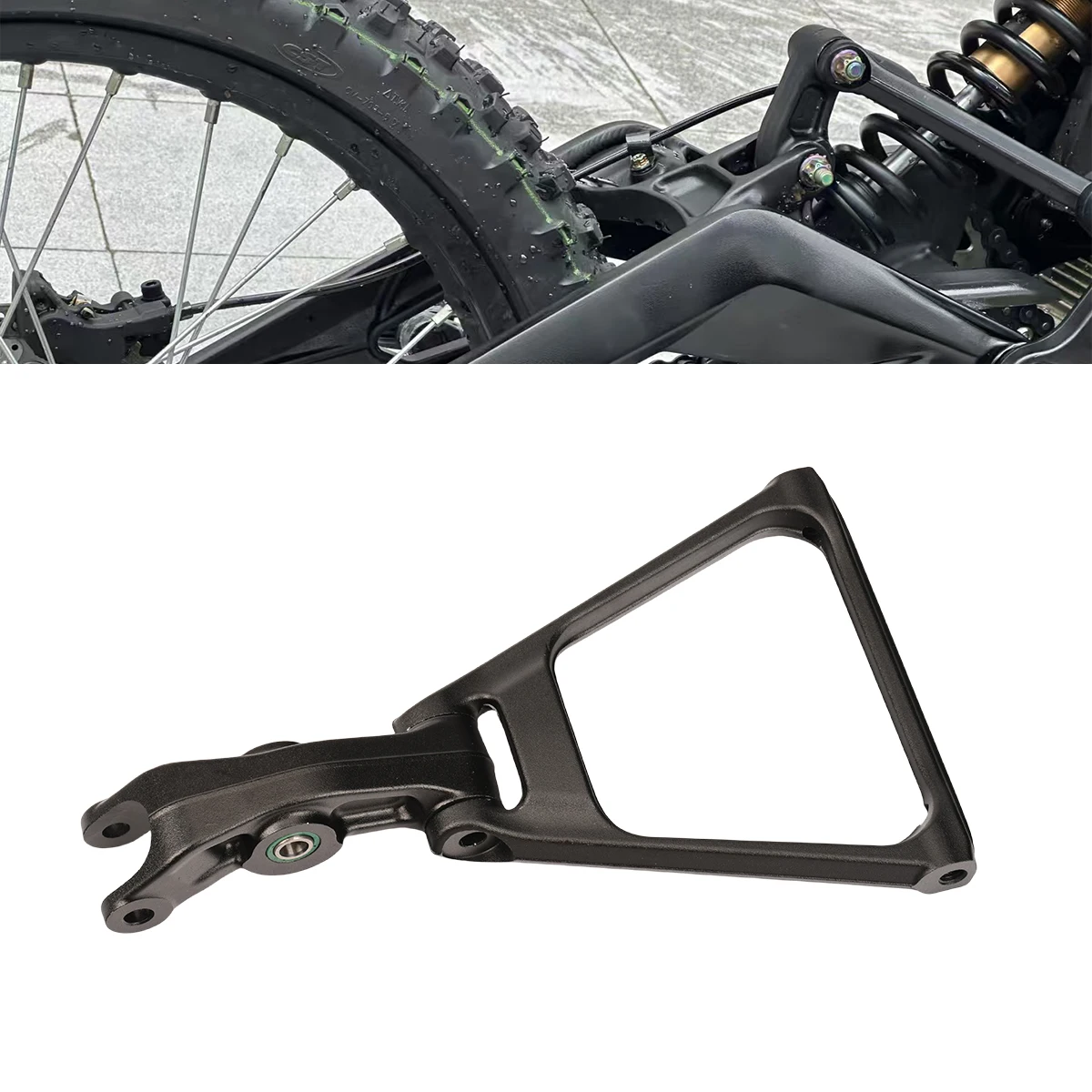 Electric off-road Motorcycles CNC Shock Absorbing Triangle Bracket Rear Suspension Linkage Kit For Sur Ron Light Bee X S