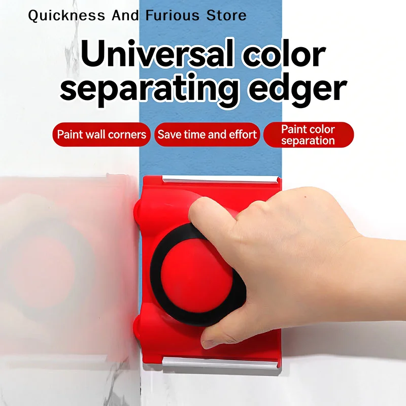 【T】Paint Edger Tool For Walls Pad Painter For Walls Paint Edge Trimmer With Handle Multifunctional Ceiling Corner Painting Brush