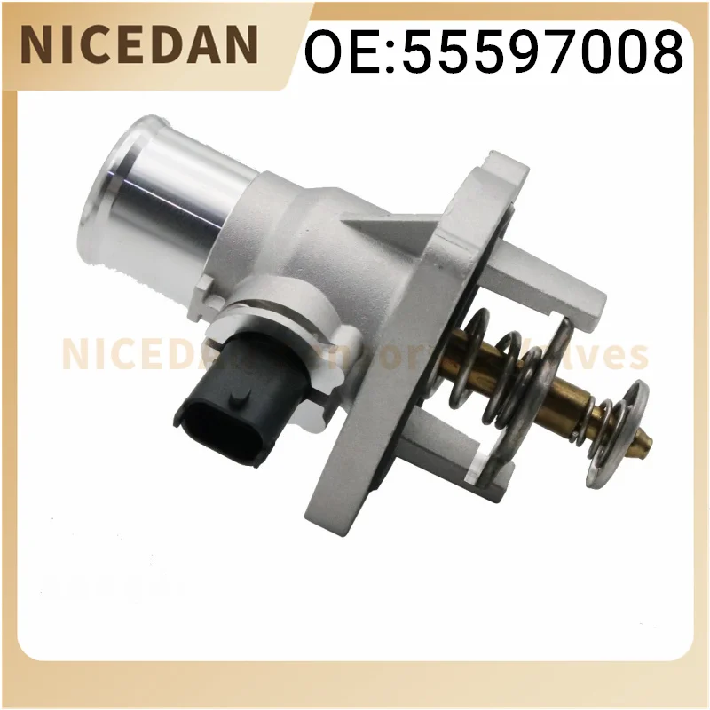 

Car Thermostat Engine Coolant For Opel Astra Zafira Chevrolet Aveo Cruze Sonic Orlando Vauxhall 55578419 71744389 55597008