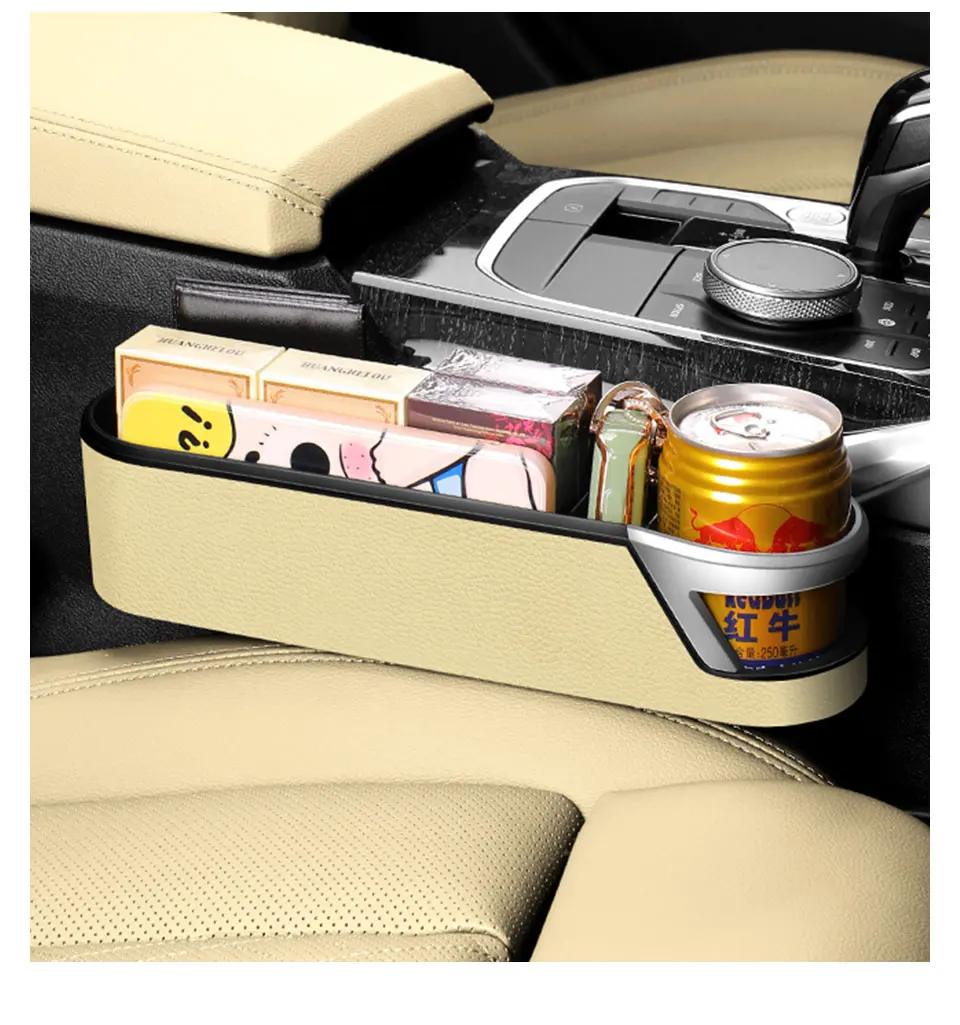 

For Honda Odyssey CRV HRV Pilot Accord Civic Jazz Jade Fit HR-V Freed Car Seat Gap Storage Box Cup Holder Organizer Accessories