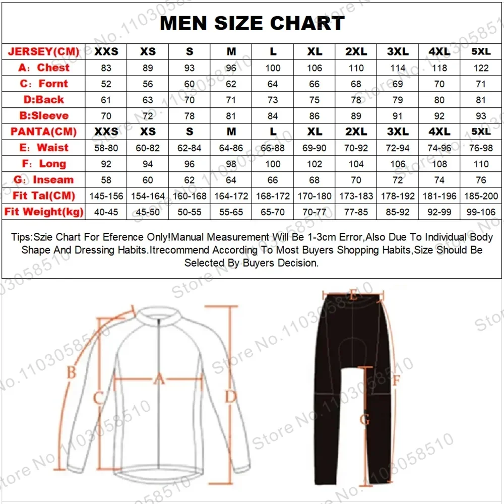 Siroko Winter Cycling Jersey Set Men Long Sleeve MTB Jersey Bike Maillot Ropa Ciclismo Thermal Fleece Cycling Clothing 2024 New