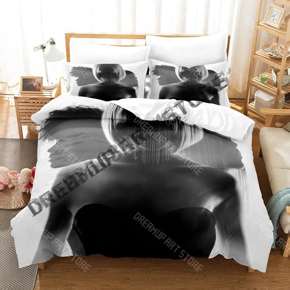 2026 3D Print Sia Immortal Queen Bedding Set Single Twin Full Queen King Size Bed Set Adult Kid Bedroom Duvetcover Sets Anime Be