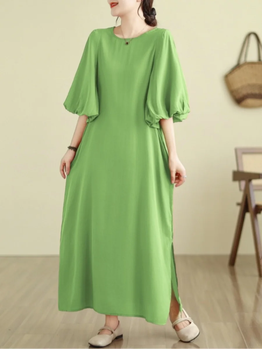 Nuovo 2025 da donna vestibilità ampia al ginocchio Bubble-Sve Dr colori caramellati assortiti alta qualità lunga Dr Commute Sle