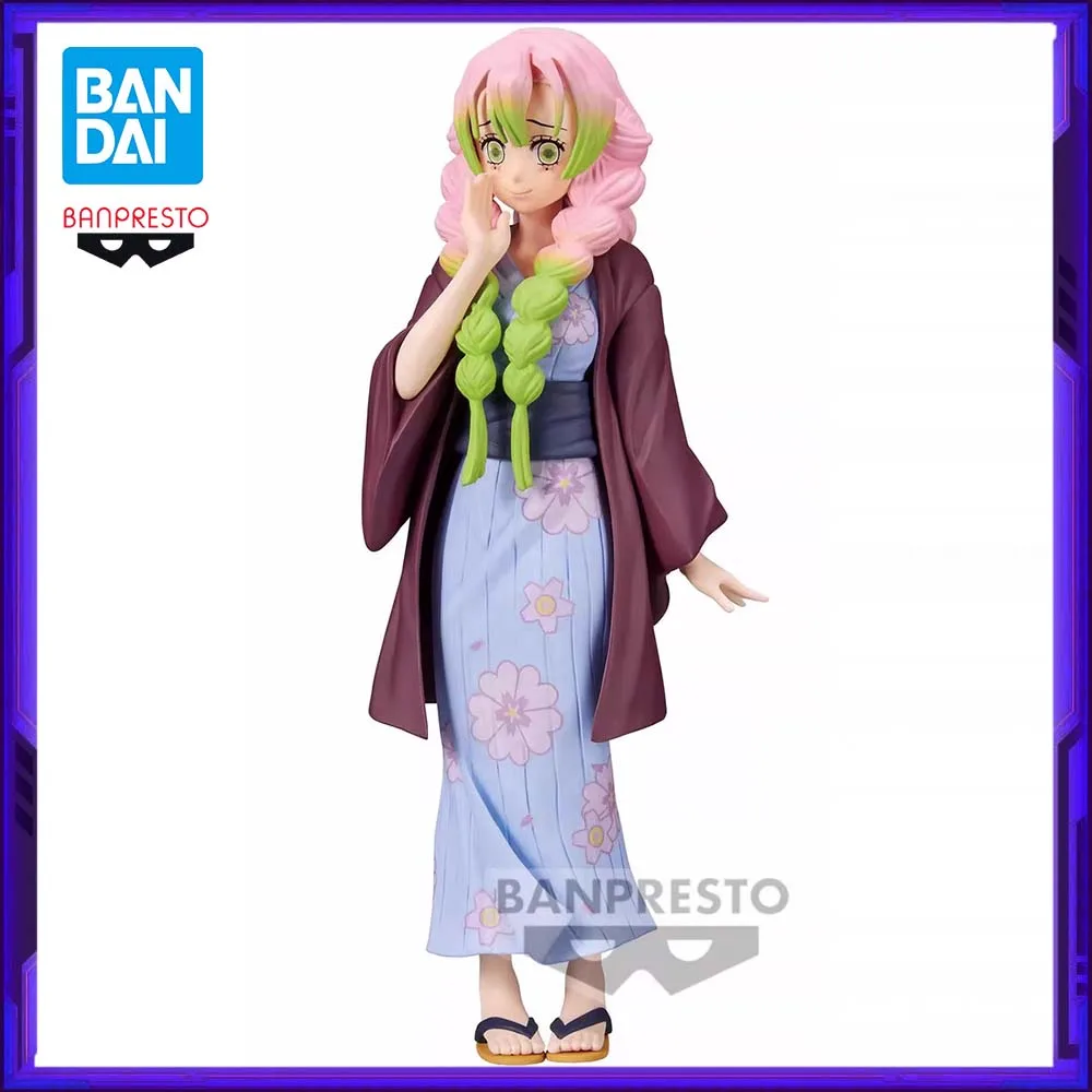 

In Stock Bandai Original Banpresto Demon Slayer: Kimetsu no Yaiba Kanroji Mitsuri Anime Action Figure Model Figures Toys