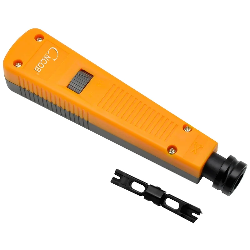 CNCOB ワイヤーパンチダウンインパクトツール、インサートツール 110 ワイヤーカッターナイフ圧力ワイヤーガンキーストーンネットワークツール