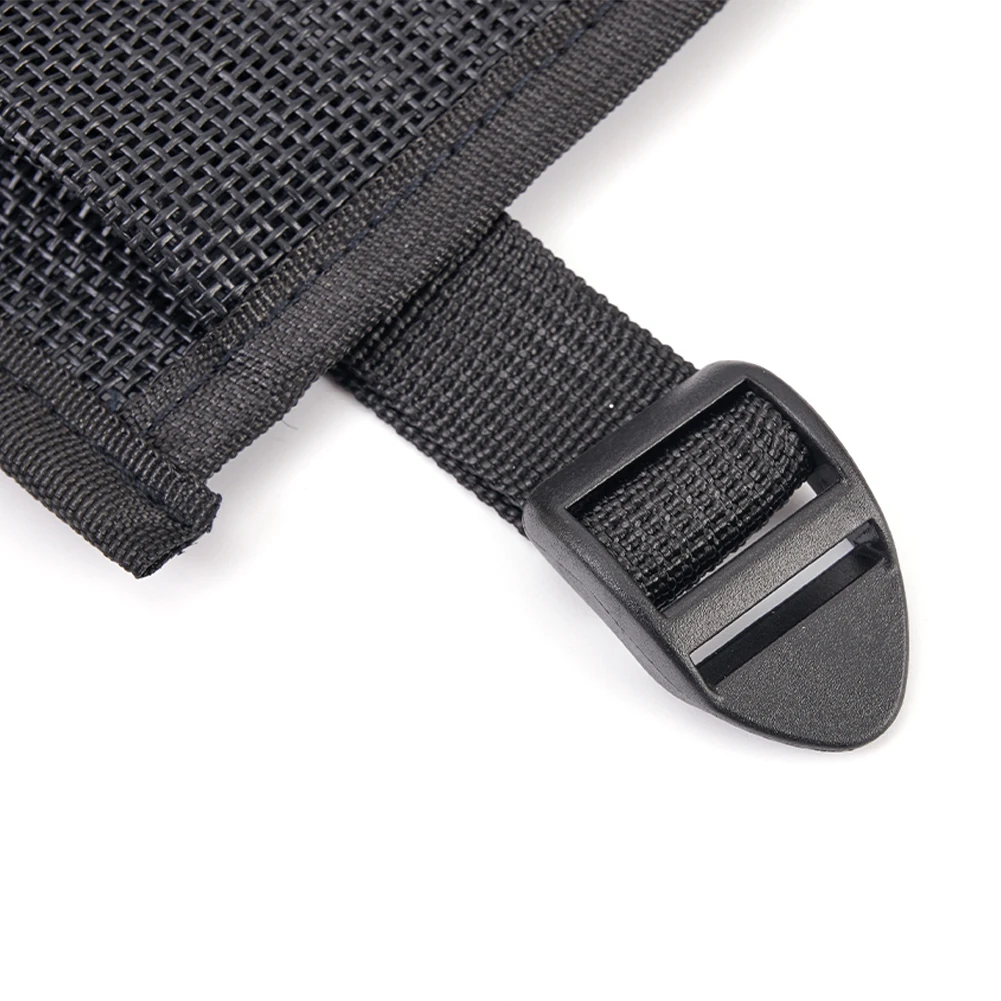 2021 New Nylon Mesh for kayak Storage Bag for canoe Seat Storage Tool Seat Organiser Bundle Adjustable Buckle Strap for kayak