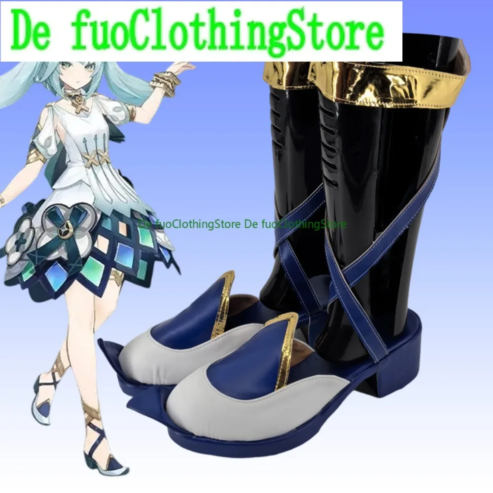 

Одежда Genshin Impact Faruzan, обувь для косплея, аниме, игры, ролевые костюмы для Хэллоуина, обувь, ботинки Defuo