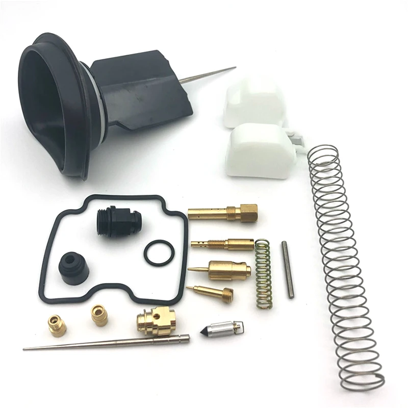 Motor Carburetor Carb Repair kit w/jet needles float valves For 2002 - 2005 Yamaha Grizzly 660 4x4