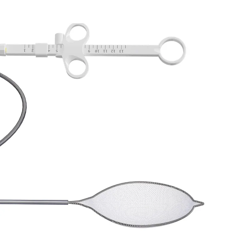 Cesta de costura de pedra endoscópio corpo estrangeiro tomando braçadeira nó bronquiano em forma de v crocodilo boca três quatro cinco garra fio
