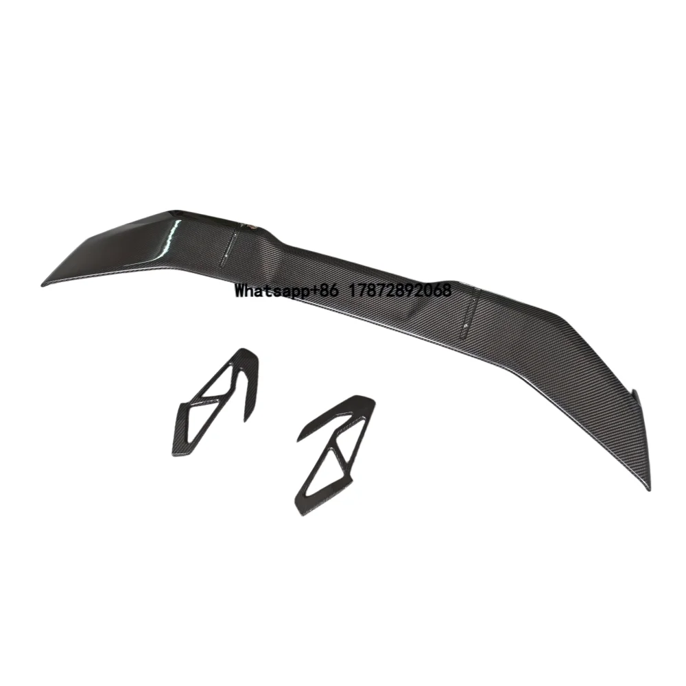 High Quality Dry Carbon Fiber Rear Spoiler and Rear Wing Bumper for Huracan EVO 2019+upgrade