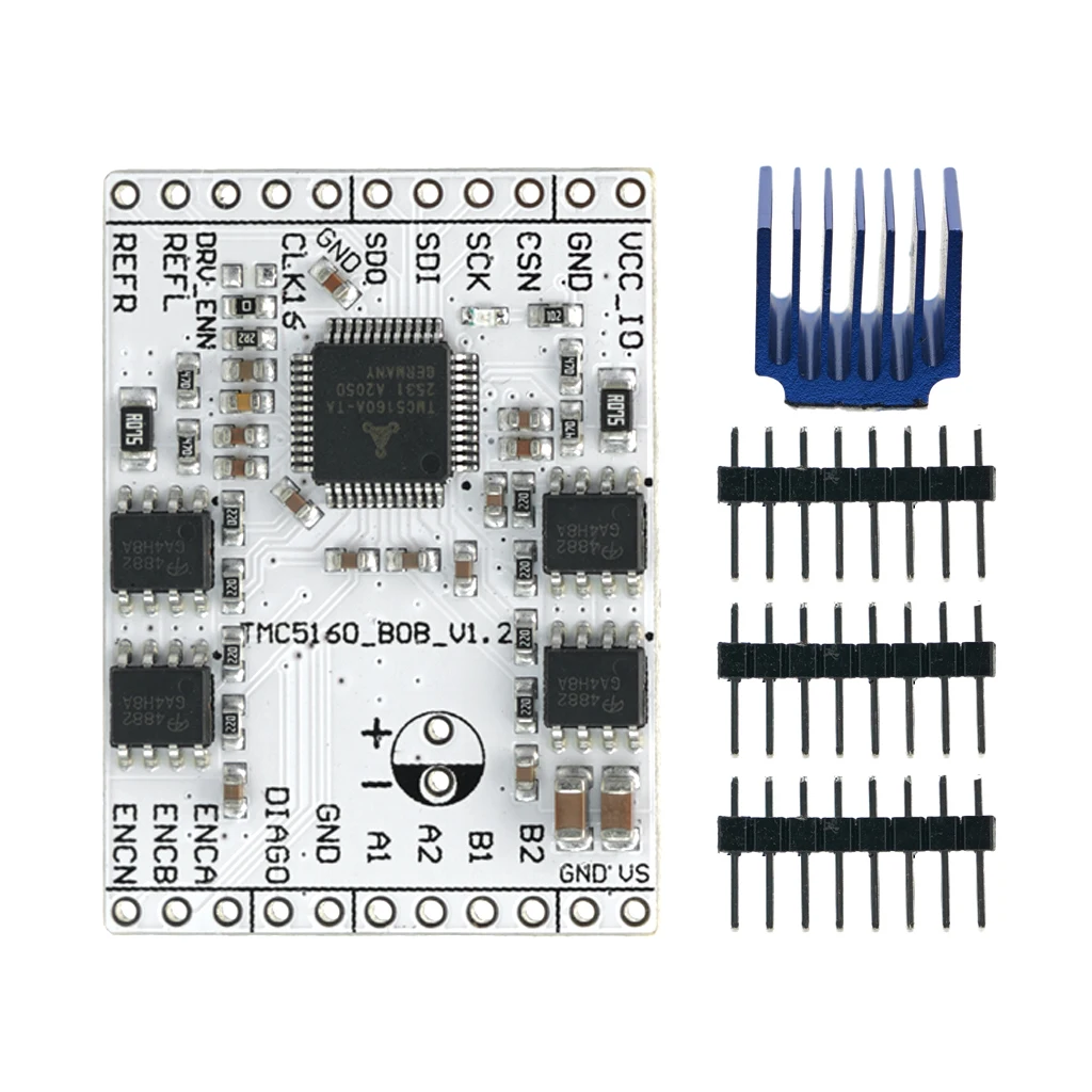 

MC5160 Stepper Motor Driver Module Based on TMC5160 Chip High-Current 60V Silent Motion Control Step/Dir SPI + UART Dual Control