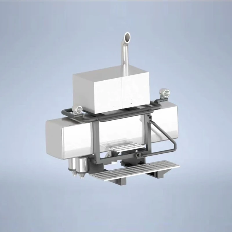 Modello di Attrezzatura Rack Tubo Del Gas Naturale Serbatoio Del Carburante per 1/14 Tamiya RC Camion Rimorchio Ribaltabile Scania Benz Actros Volvo MAN LESU Parti