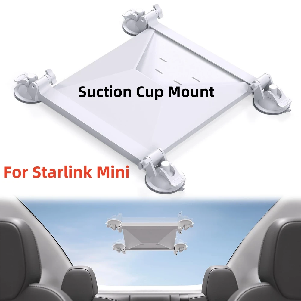 

Для Starlink Mini люк на присоске, автомобильное крепление, автомобильный кронштейн на присоске, навигационная подставка, автомобильное окно для Starlink Mini