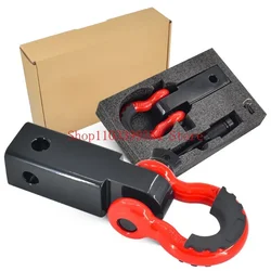Carbon Steel Forged Trailer Bar Off-Road Auto Parts 1/2 Solid Trailer Arm Square Port Connector