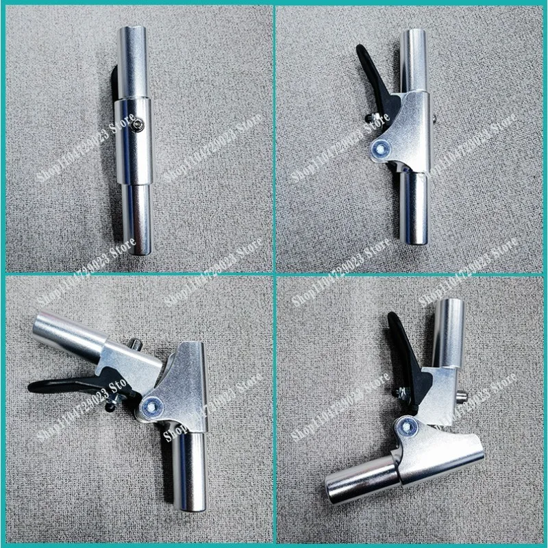 Factory direct sales of folding back aluminum alloy high backrest wheelchair folding back door hinge bending hinge