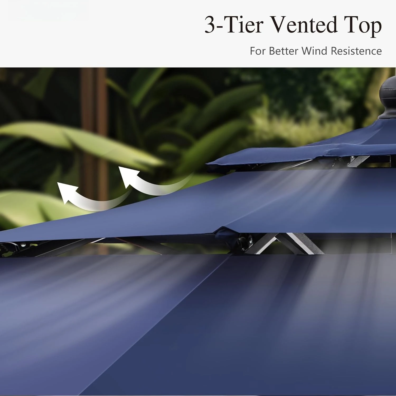 10FT 3-Tier Patio Umbrella 3