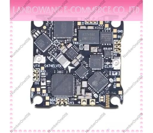 JHEMCU G474ELVTX F411 ELVTX 1S-2S Betaflight 4.4.2 JHEF411.HEX Flight Control FC for Receiver ELRS 12A ESC 400MW