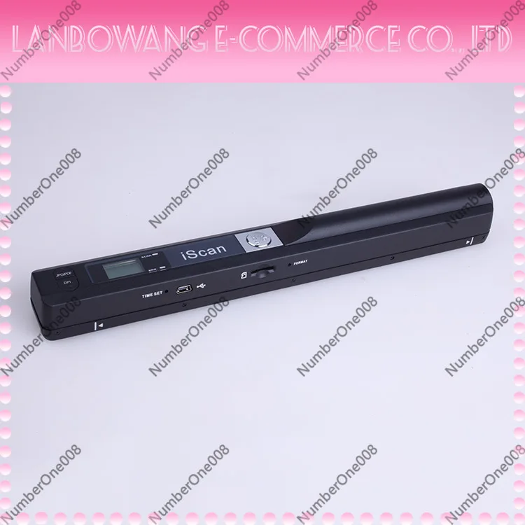 Portable Handheld Scanner A4 Size Office Travel Mobile Document Scan Device Quick Scanner