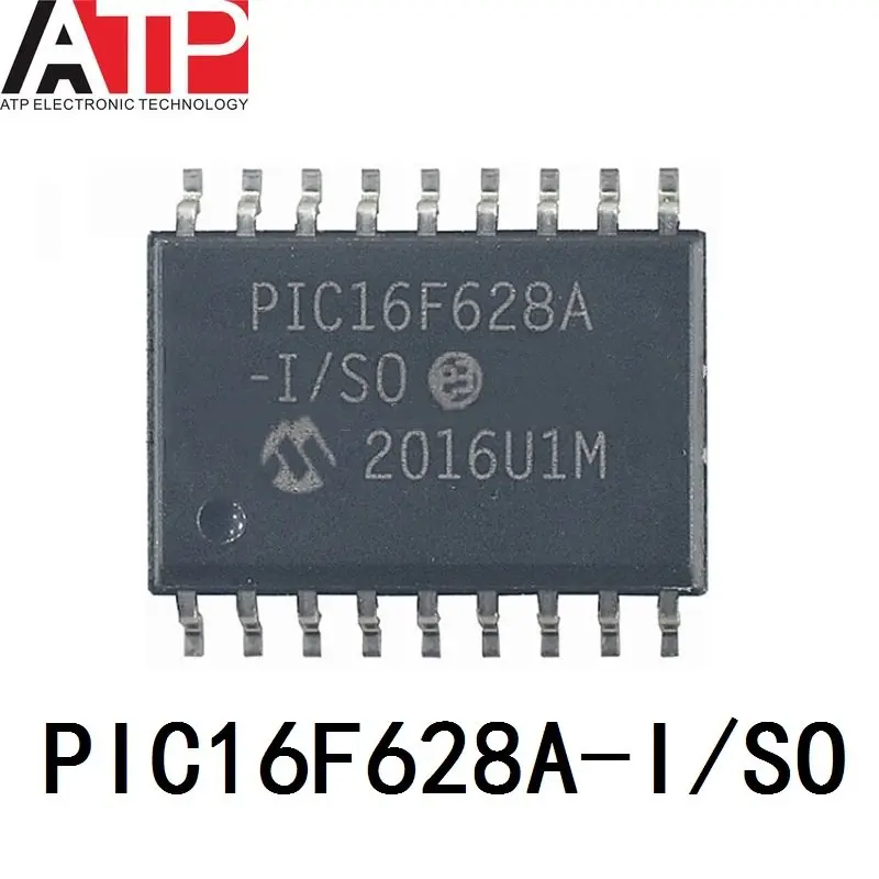 10pcs/lot PIC16F628A-I/SO PIC16F628A 16F628A PIC16F628 SOP18 MCU Chip Microcontroller IC Original New PIC16F628A-ISO