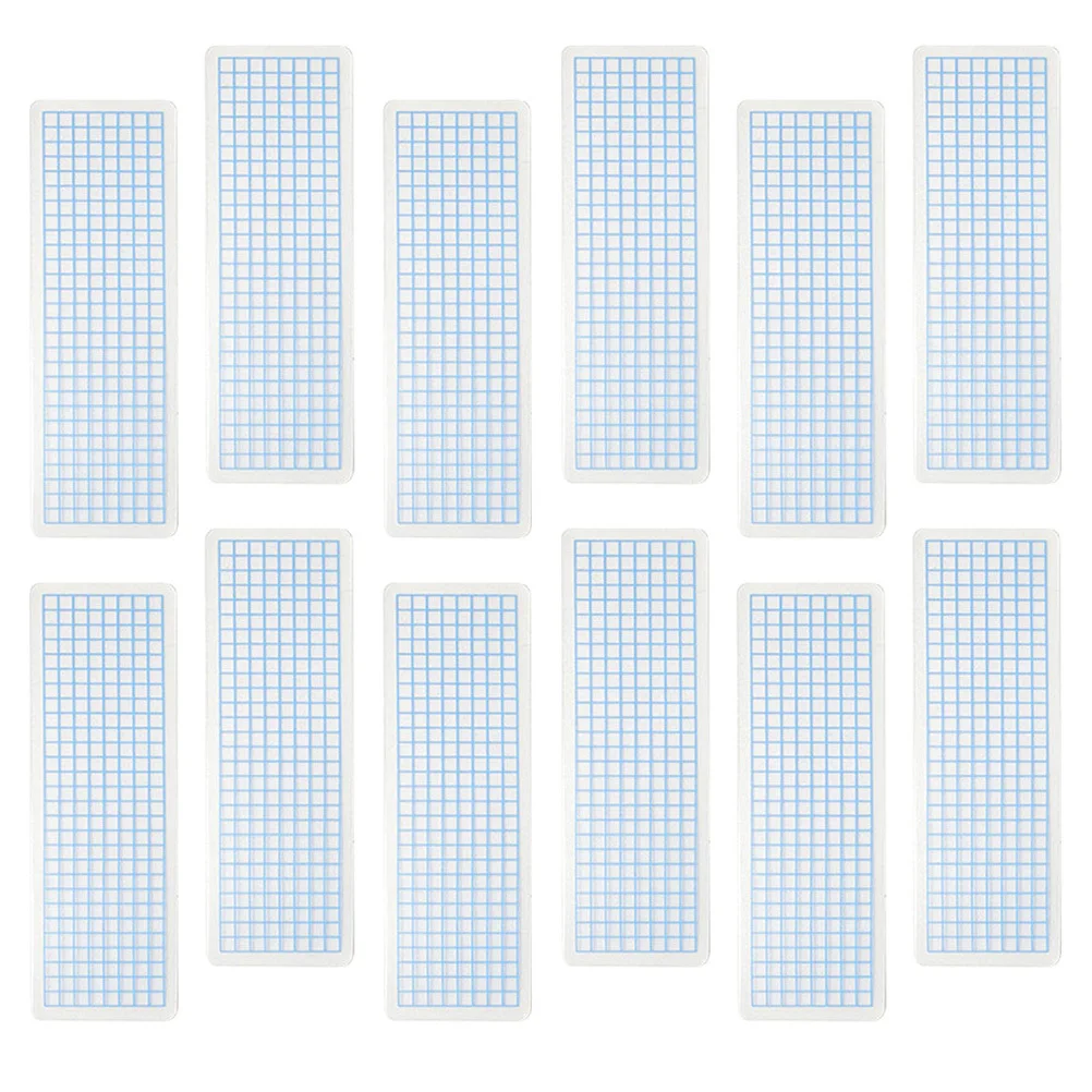 50 個手作り仕切りポータブル和紙テープオーガナイザーボードオフィス学校家庭用テープ収納ディスペンシングサンプルプレート