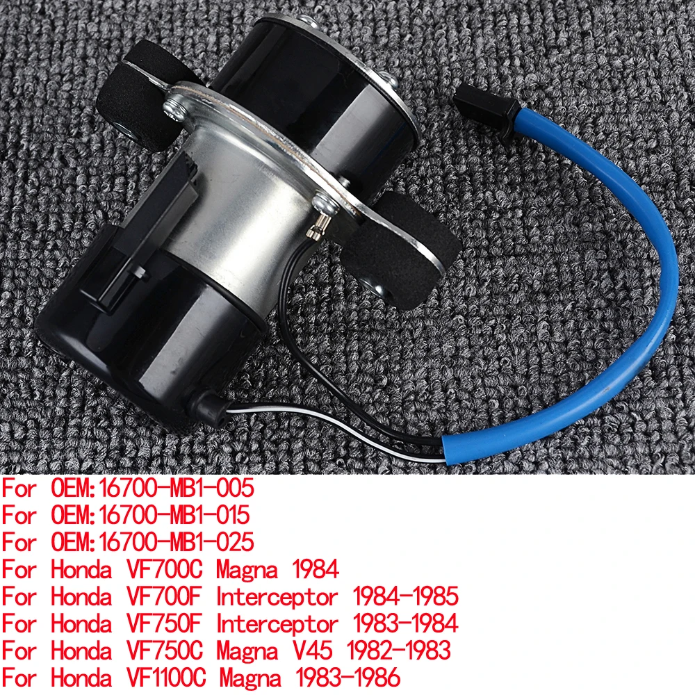 VF 700C Fuel Pump for Honda VF700C Magna 1984  VF700F Interceptor 1983-1985 VF1100C Magna 1983-1986 16700-MB1-005 16700-MB1-015