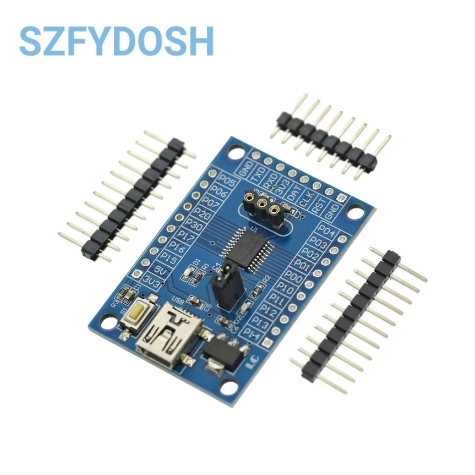 N76E003AT20 Microcontroller Development Board N76E003 51 C51 Expansion Board 8051 Core System Board Single Chip Microcomputer