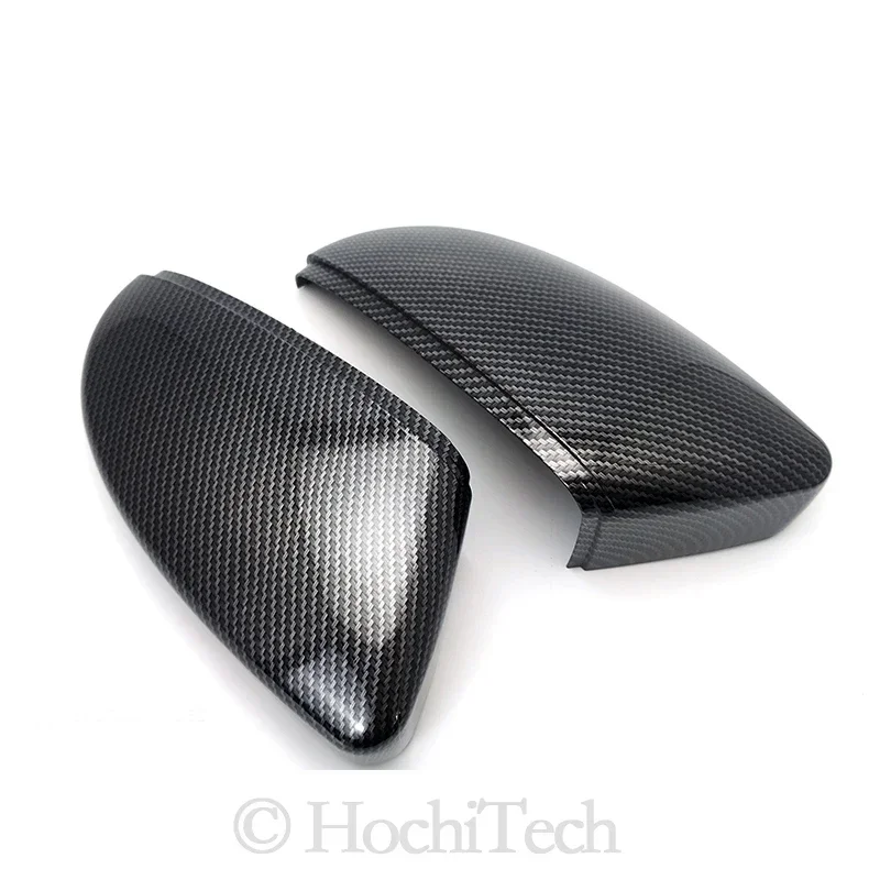 Cubierta de espejo lateral de aspecto de carbono para VW Golf 7,5 MK7 7 GTD R GTI 6 Passat B7 CC Scirocco Polo 6R 6C MK6, tapa para Jetta 6 MKVI