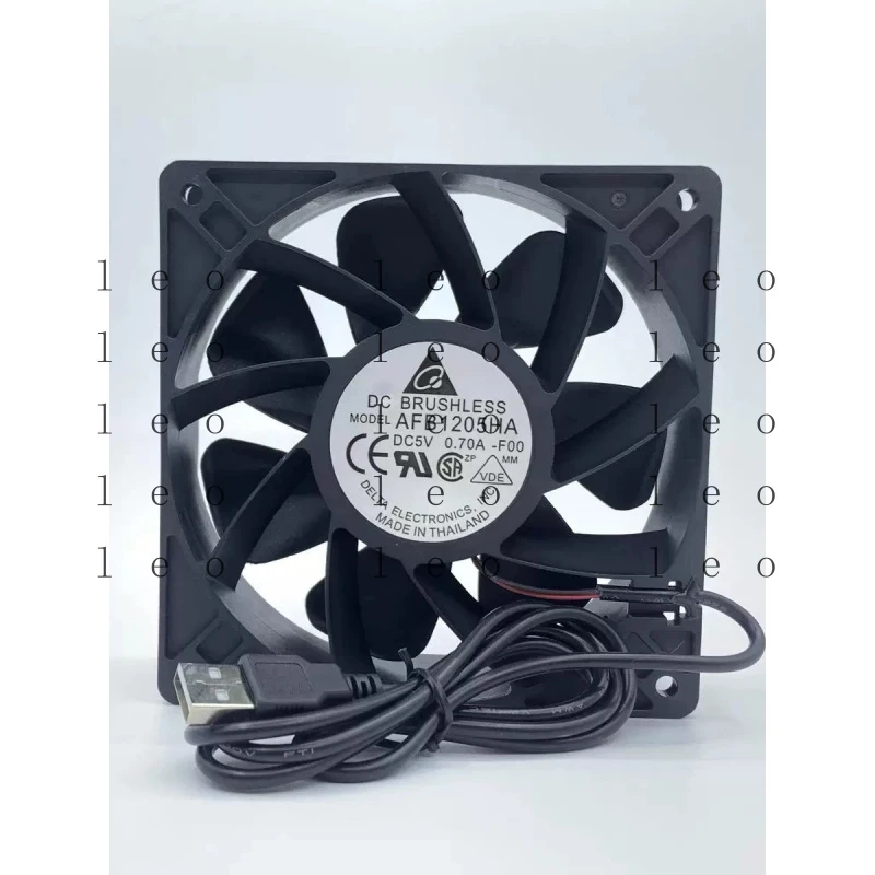 for  Anti-bee suit USB fan, can be connected to a power bank, 12CM 5V 12038 high airflow 4000 RPM high-power cooling fan