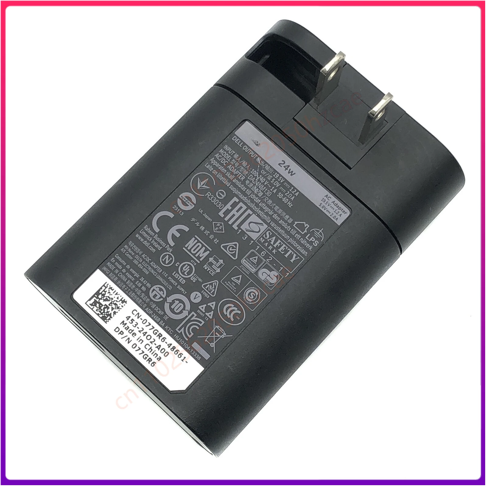 Second-hand Genuine For Dell AC Power Supply Adapter For Dell Venue 11 Pro 5130 7130 7139 7140