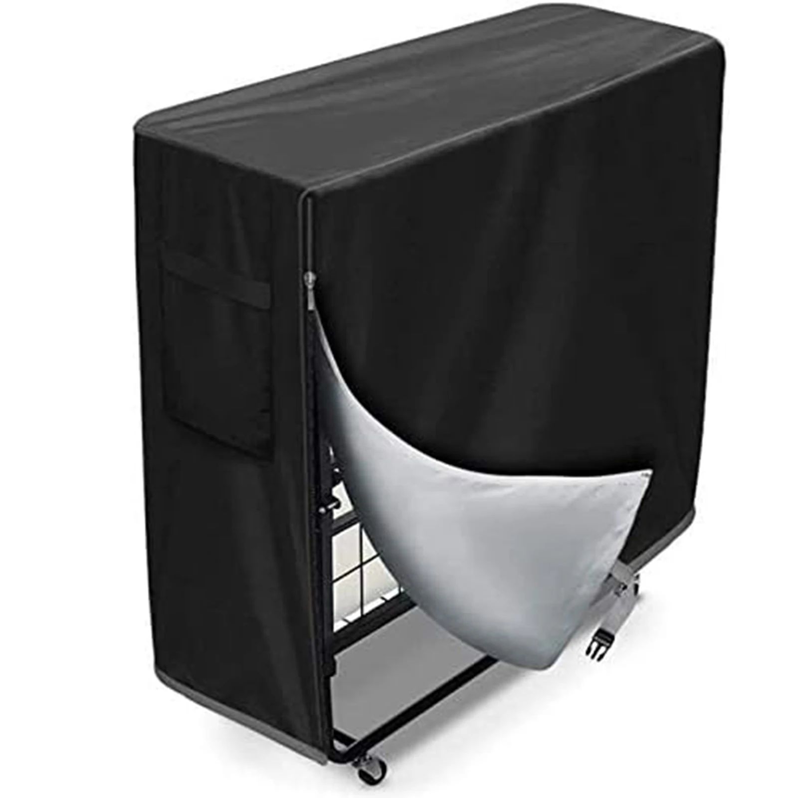 Copriletto pieghevole con cerniera Borsa portaoggetti per letto con design impermeabile antipolvere