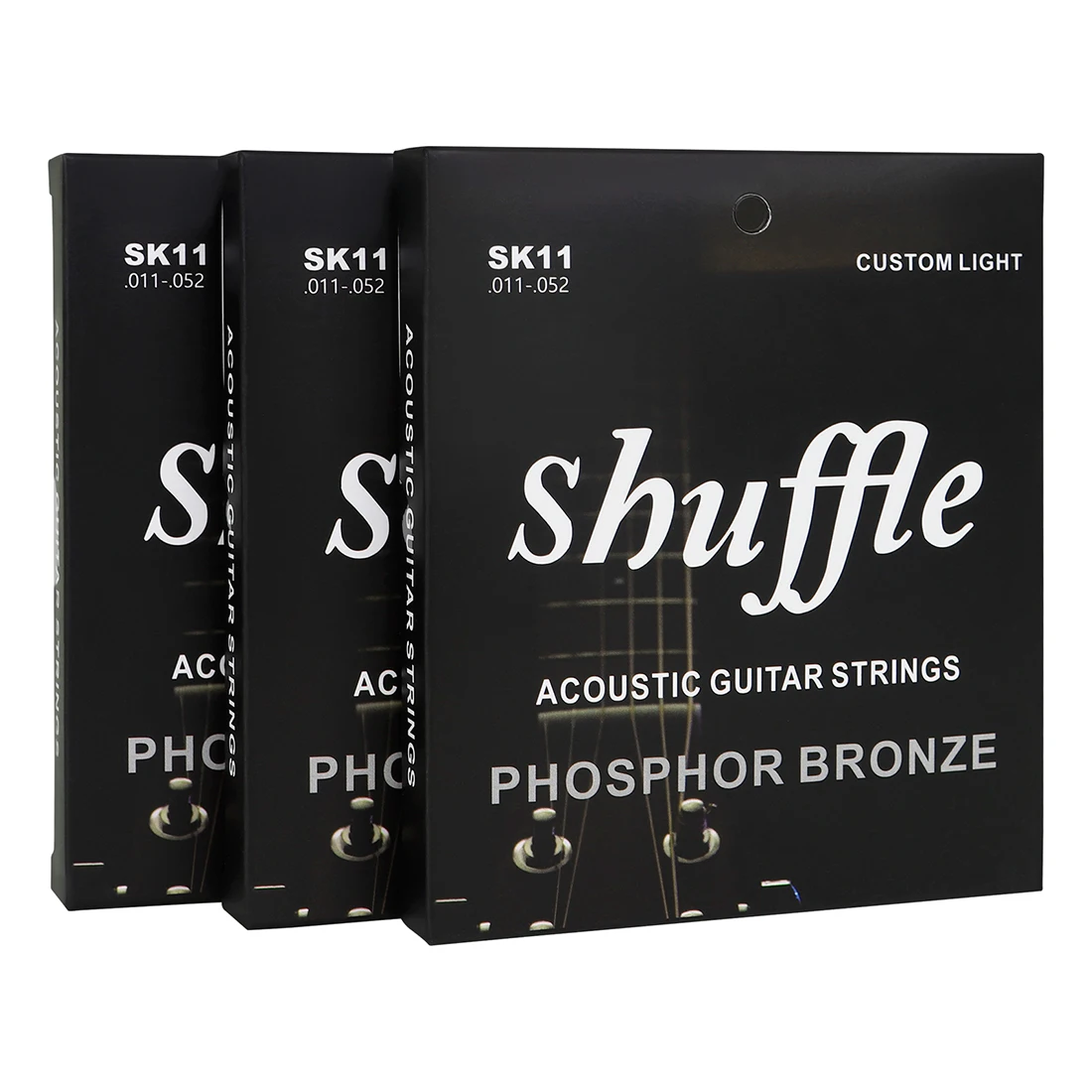 

Shuffle SK11 Folk Guitar Strings Hexagonal Alloy High Carbon Steel Phosphor Bronze Acoustic Guitar Strings Guitar Accessories